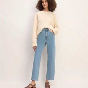 Everlane Rigid Way High Jean Light Indigo | 29.5 in inseam | Everlane Jeans